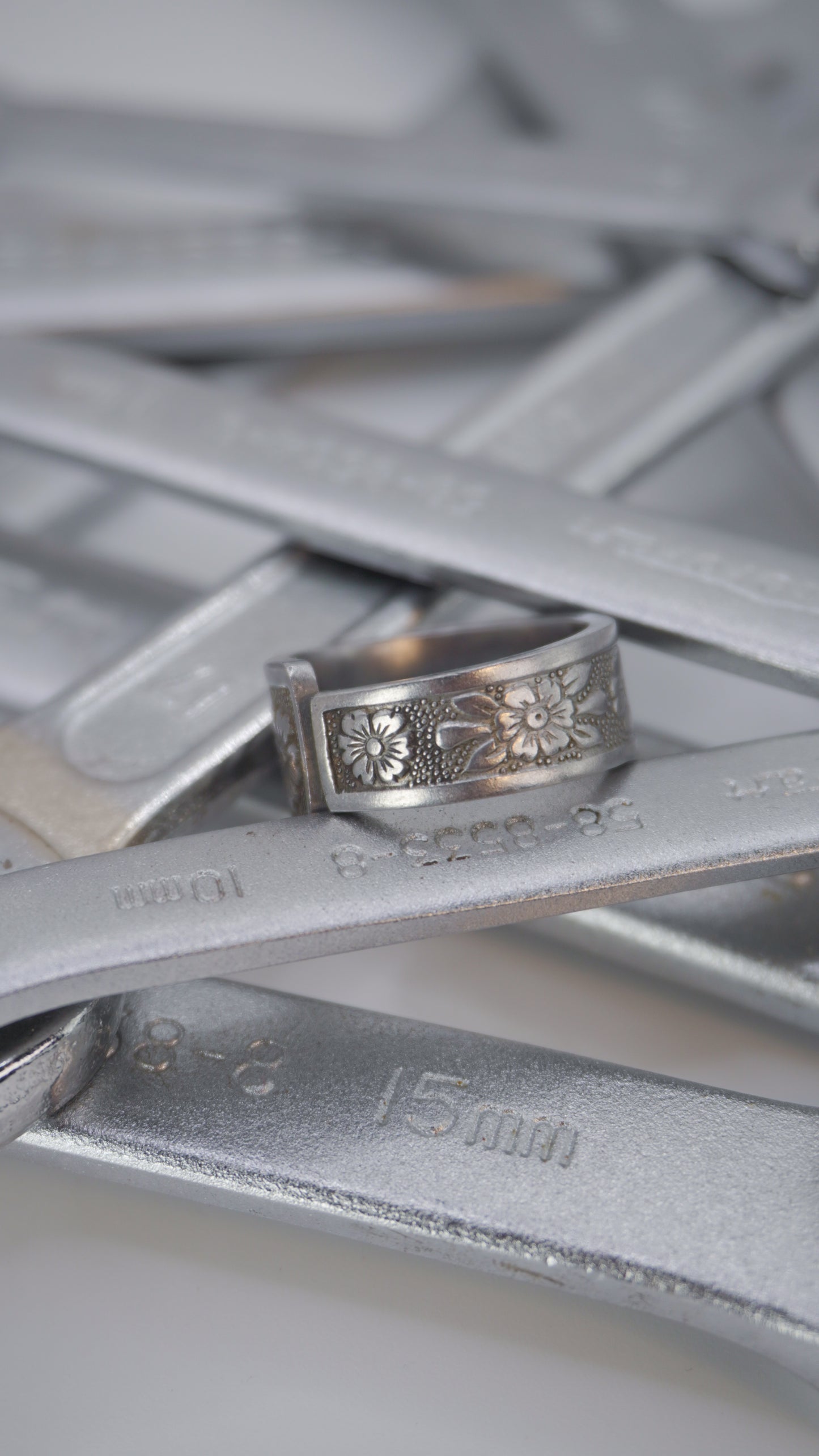 Bague recyclée #6 (taille 9)