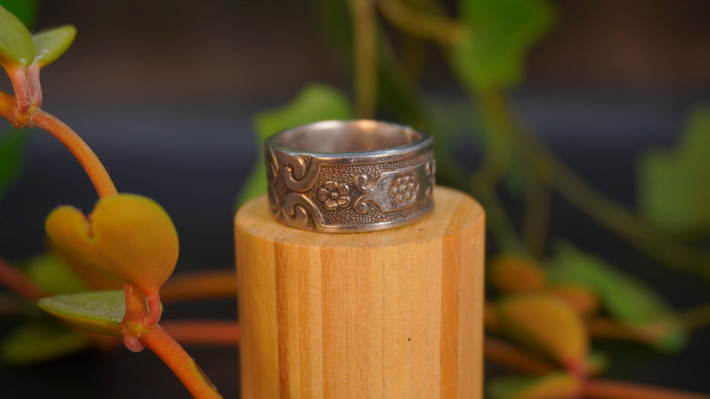 Bague recyclée #54 (taille: 9)