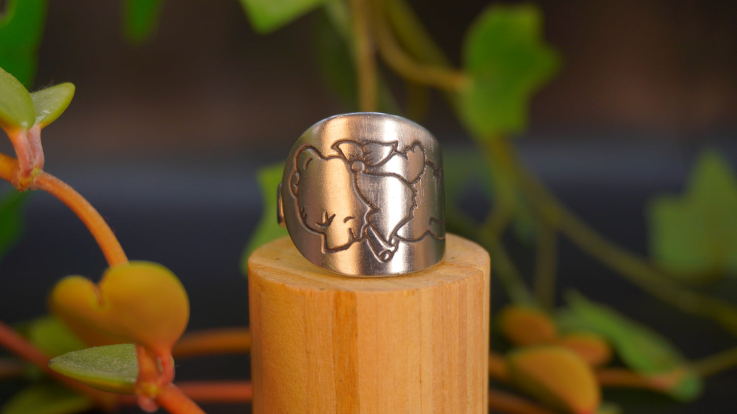 Bague winnie the pooh #1 (taille: 9.5)