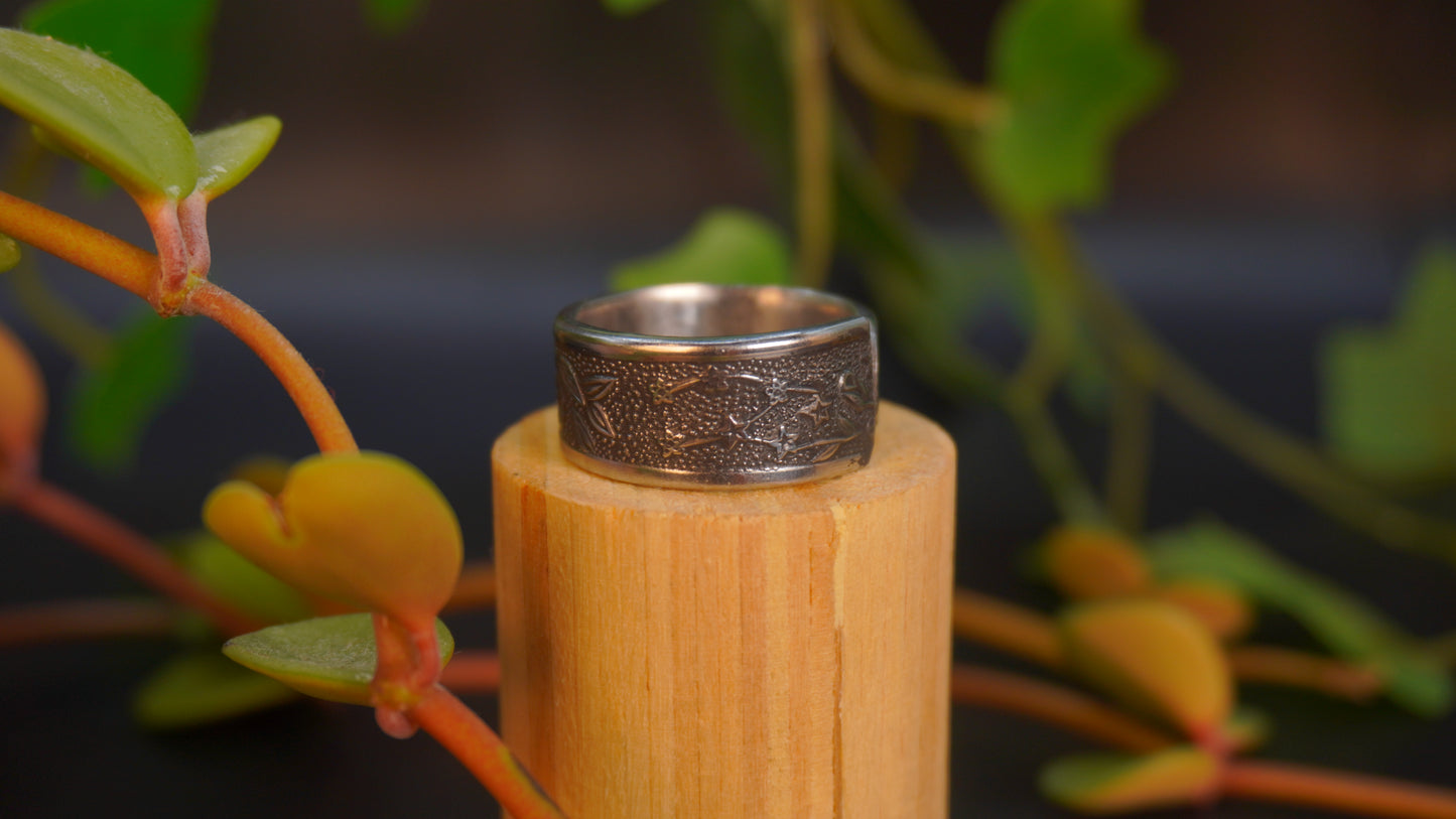 Bague recyclée #8 (taille: 10)