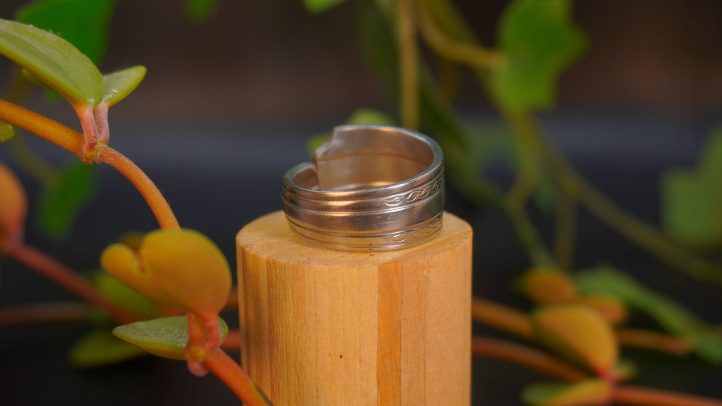 Bague recyclée #9 (taille: 10)