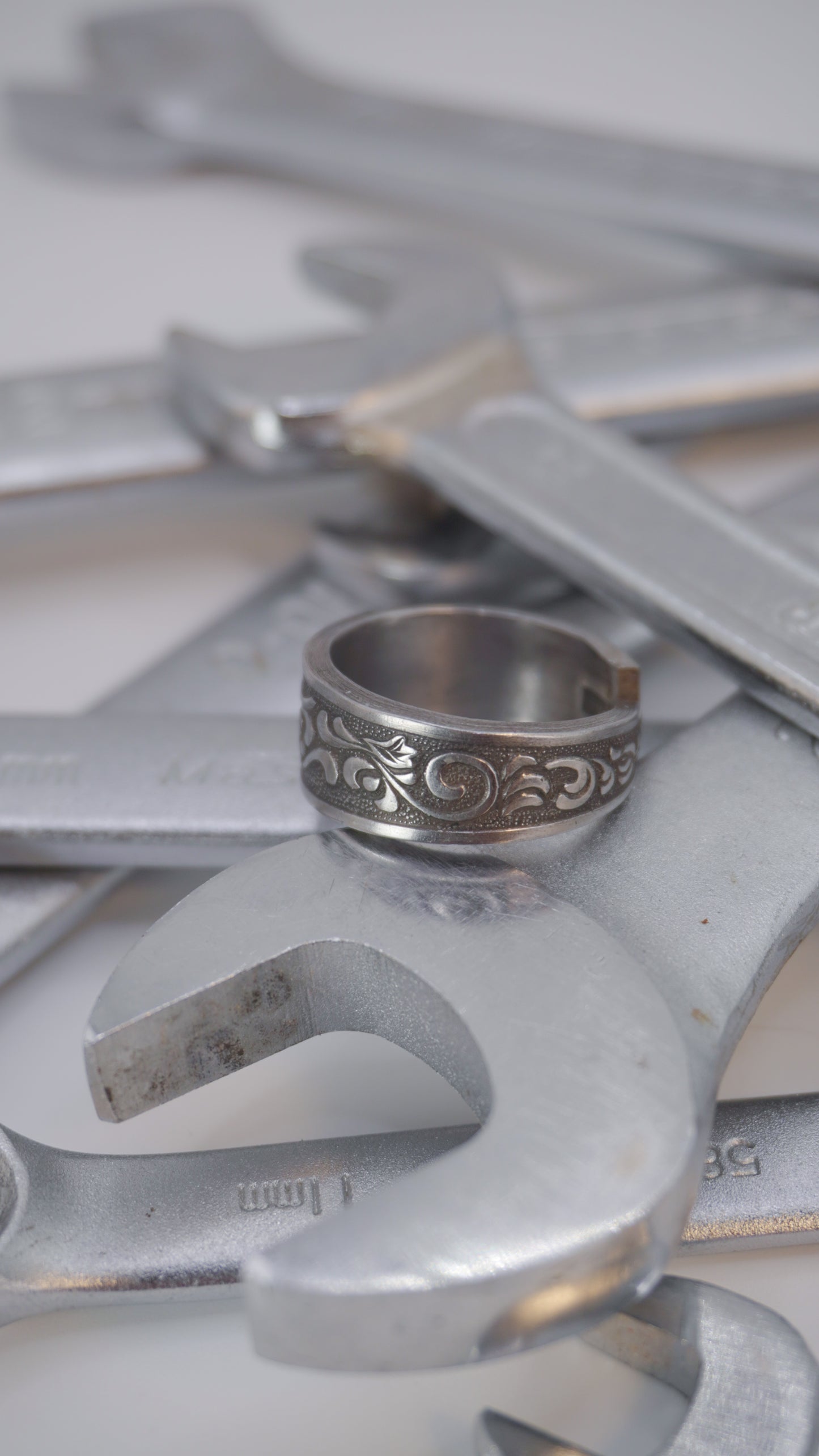 Bague recyclée #23 (tailles multiples)