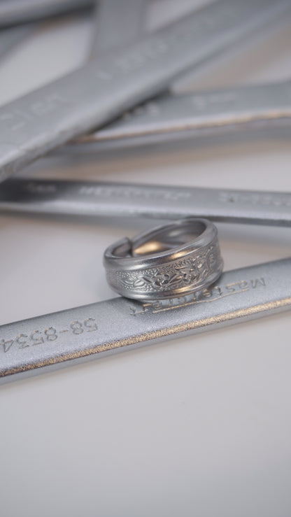 Bague recyclée #11 (tailles: 8)