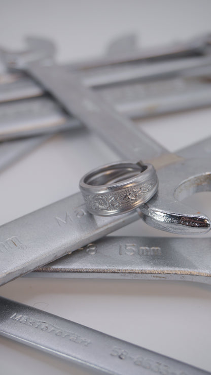 Bague recyclée #11 (tailles: 8)