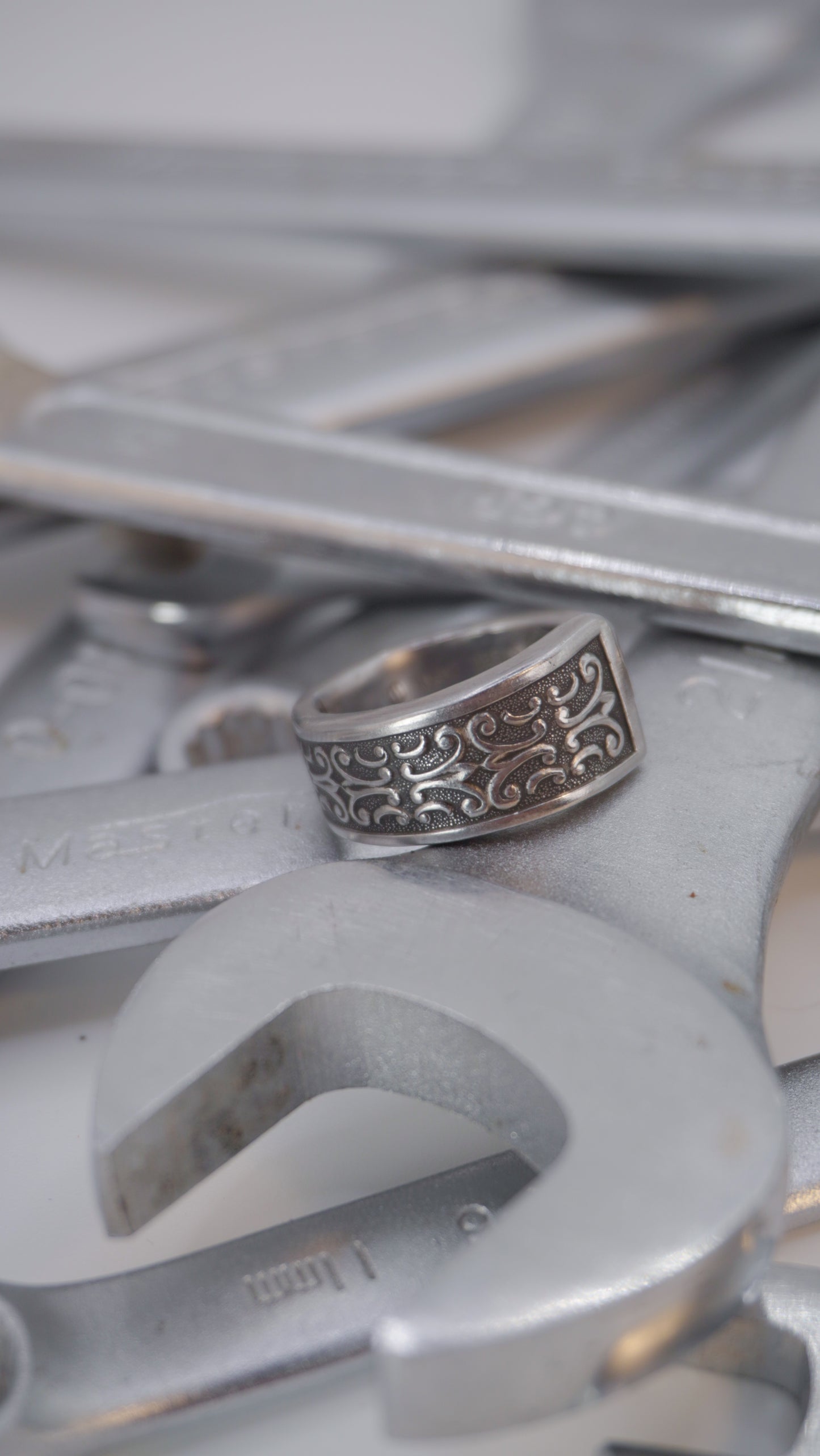 Bague recyclée #20 (taille: 9)