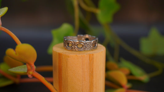 Bague recyclée #53 (taille: 8)