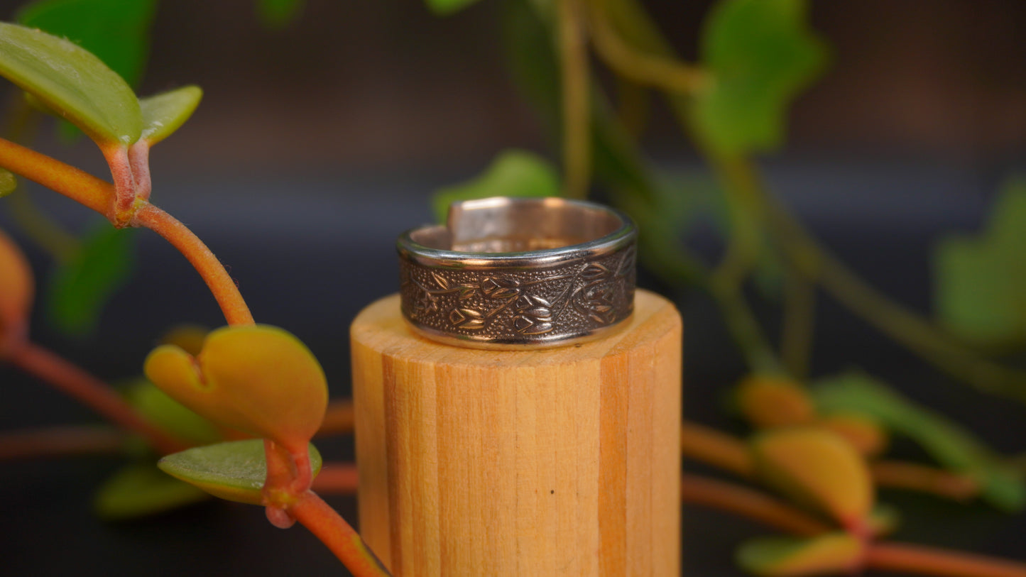 Bague recyclée #8 (taille: 10)