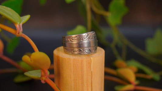 Bague recyclée #9 (taille: 10)