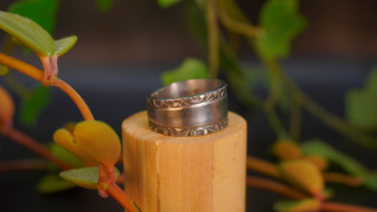Bague recyclée #15 (taille: 8.5)