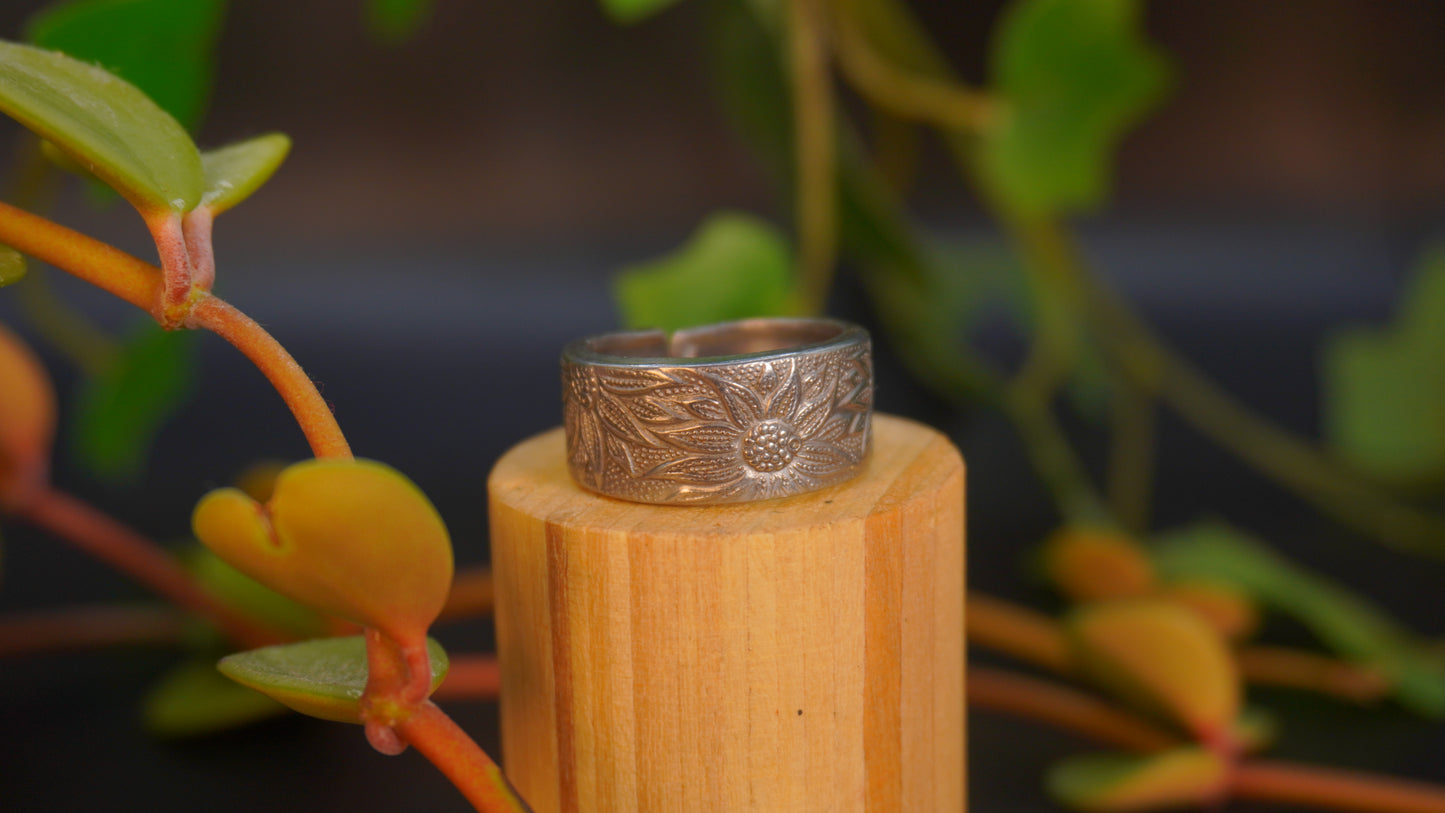 Bague recyclée #16 (taille: 7.5)