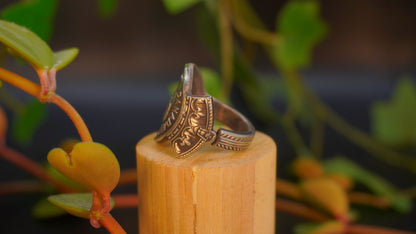 Bague recyclée #17 (taille: 7.5)