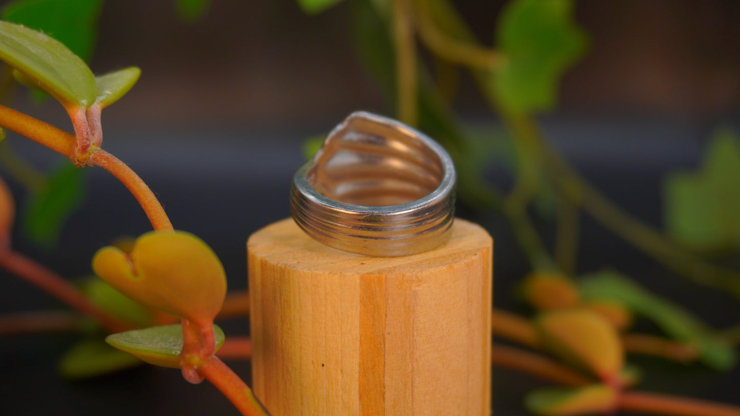 Bague recyclée #18 (taille: 9)
