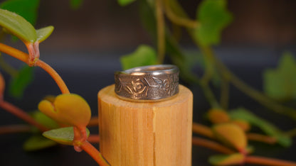 Bague recyclée #23 (taille: 9.5)