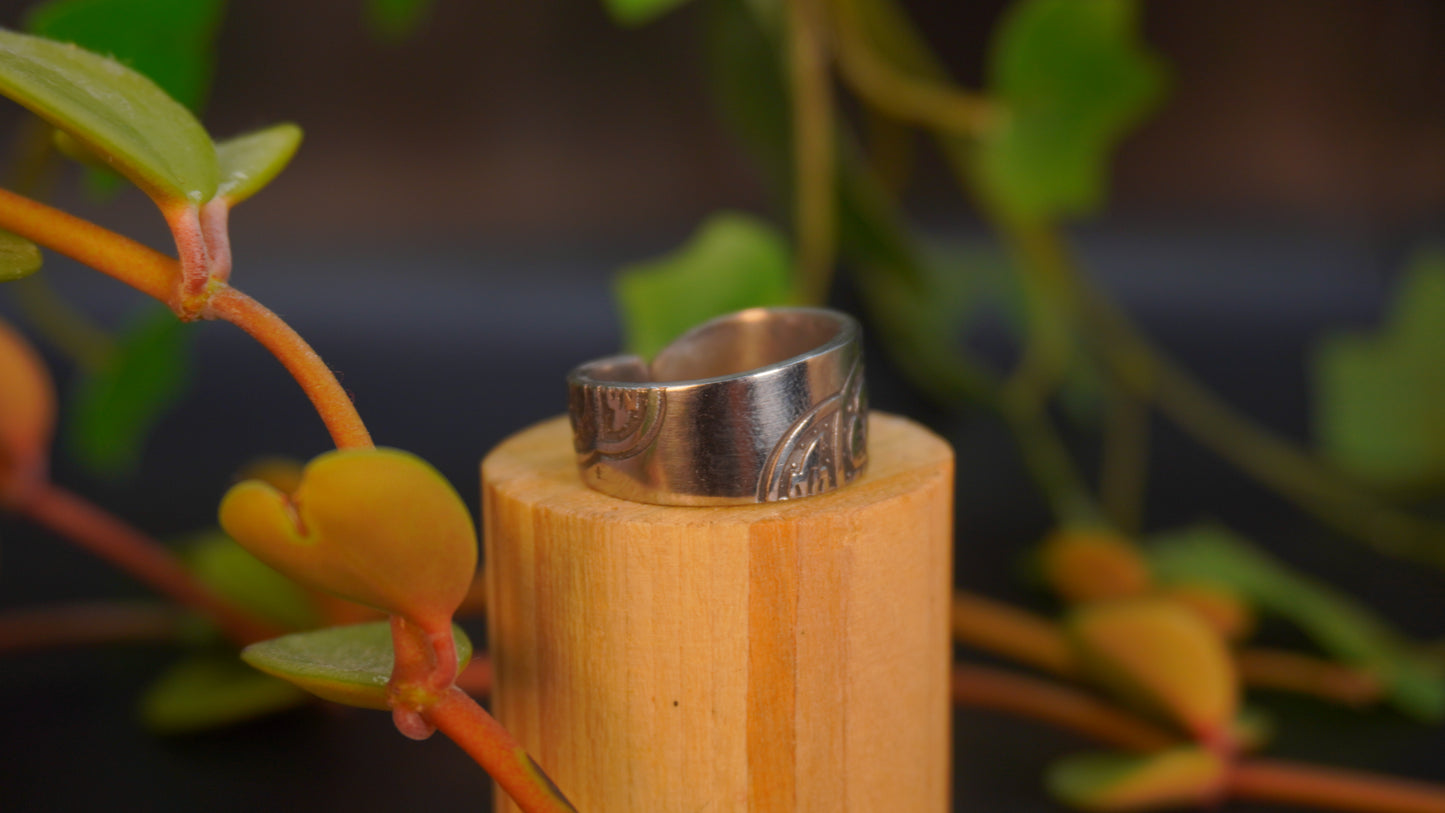 Bague recyclée #29 (taille: 7)