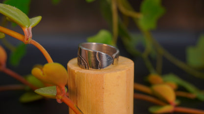 Bague recyclée #29 (taille: 7)