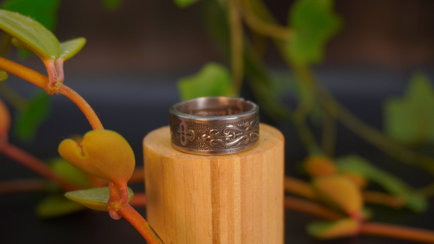 Bague recyclée #35 (taille: 7)