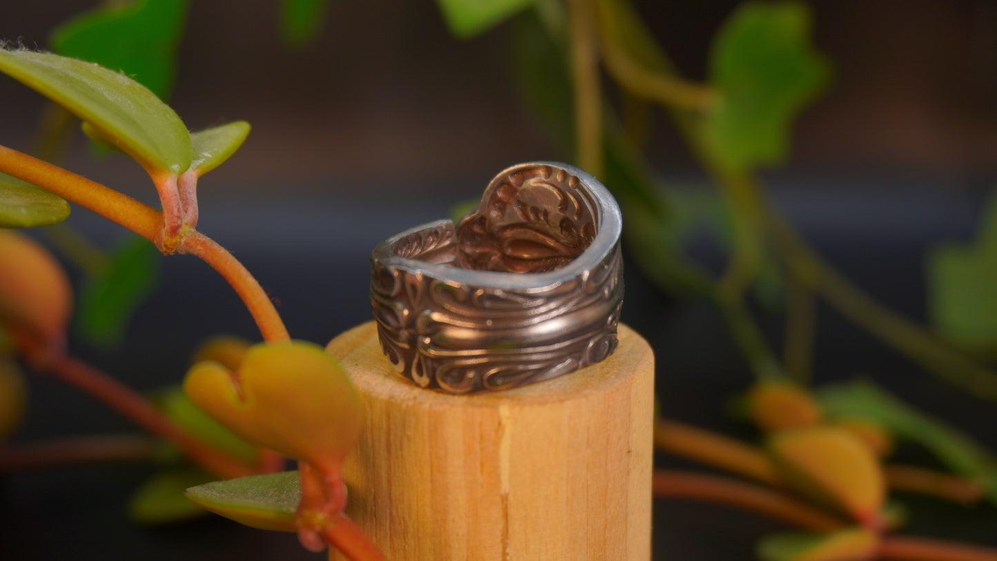 Bague recyclée #45 (taille: 9.5)