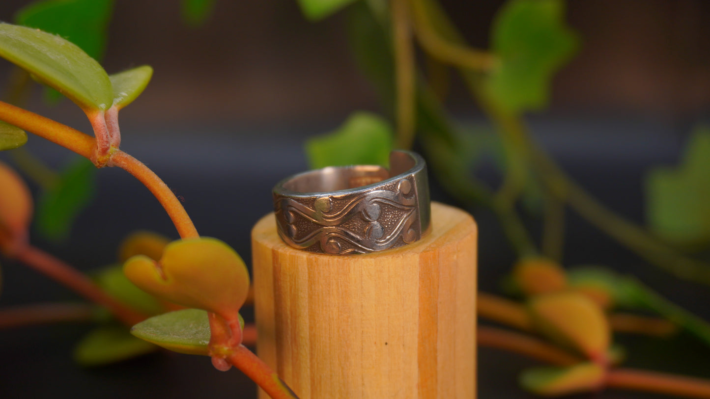 Bague recyclée #50 (tailles multiples)