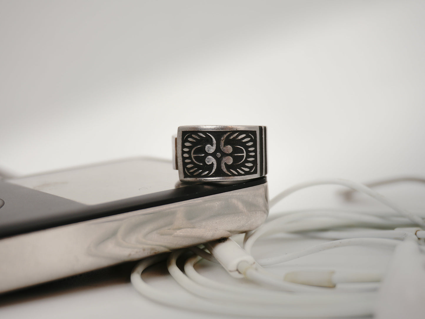 Bague recyclée (taille: 8)