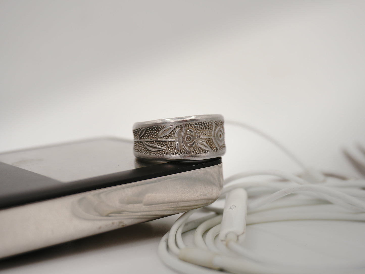 Bague recyclée (taille: 9)