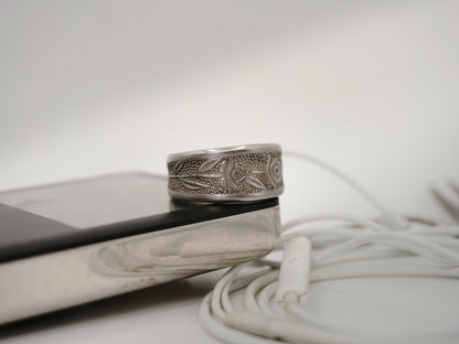 Bague recyclée (taille: 9)