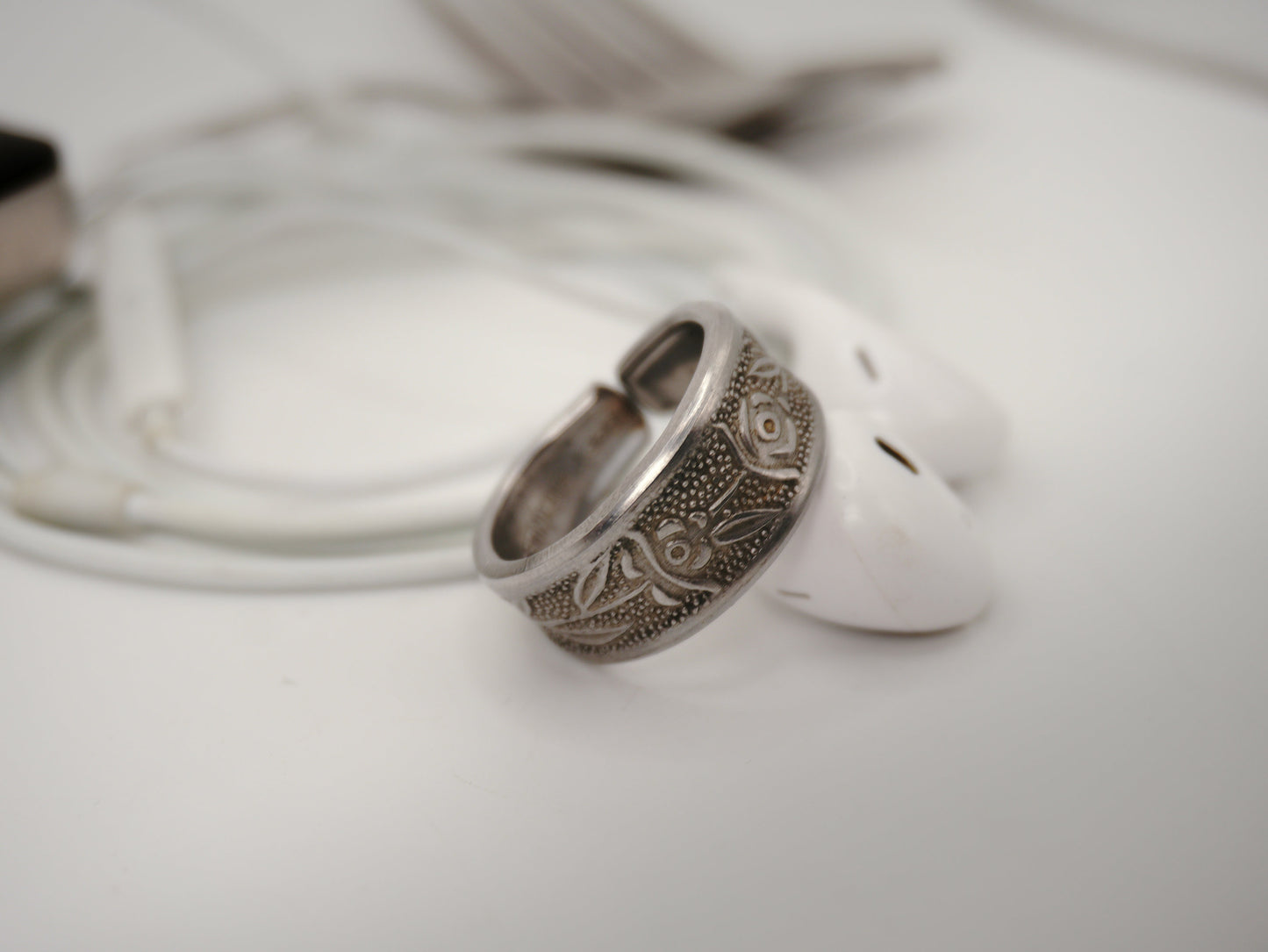 Bague recyclée (taille: 9)