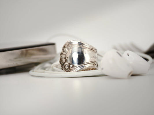 Bague recyclée (taille: 9)