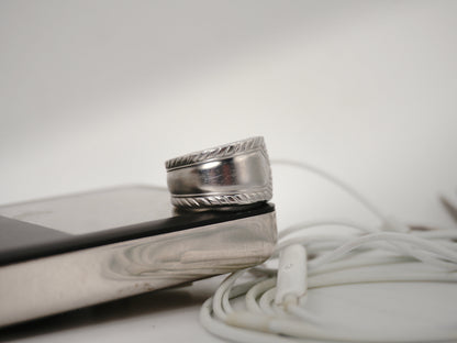 Bague recyclée (taille: 7)