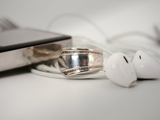 Bague recyclée (taille: 10.5)