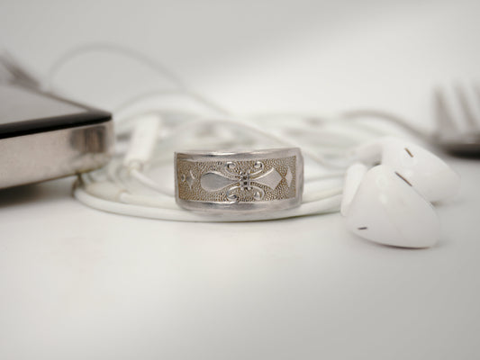 Bague recyclée (taille: 11)