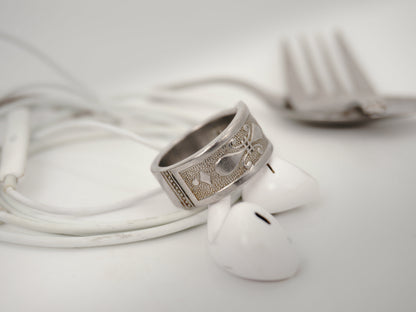 Bague recyclée (taille: 11)
