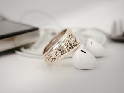 Bague recyclée (taille: 14)