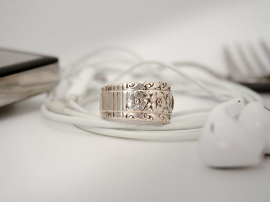 Bague recyclée (taille: 9)
