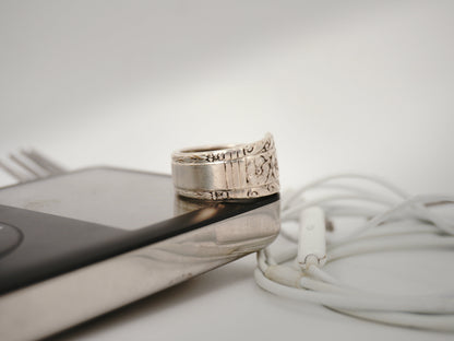 Bague recyclée (taille: 9)