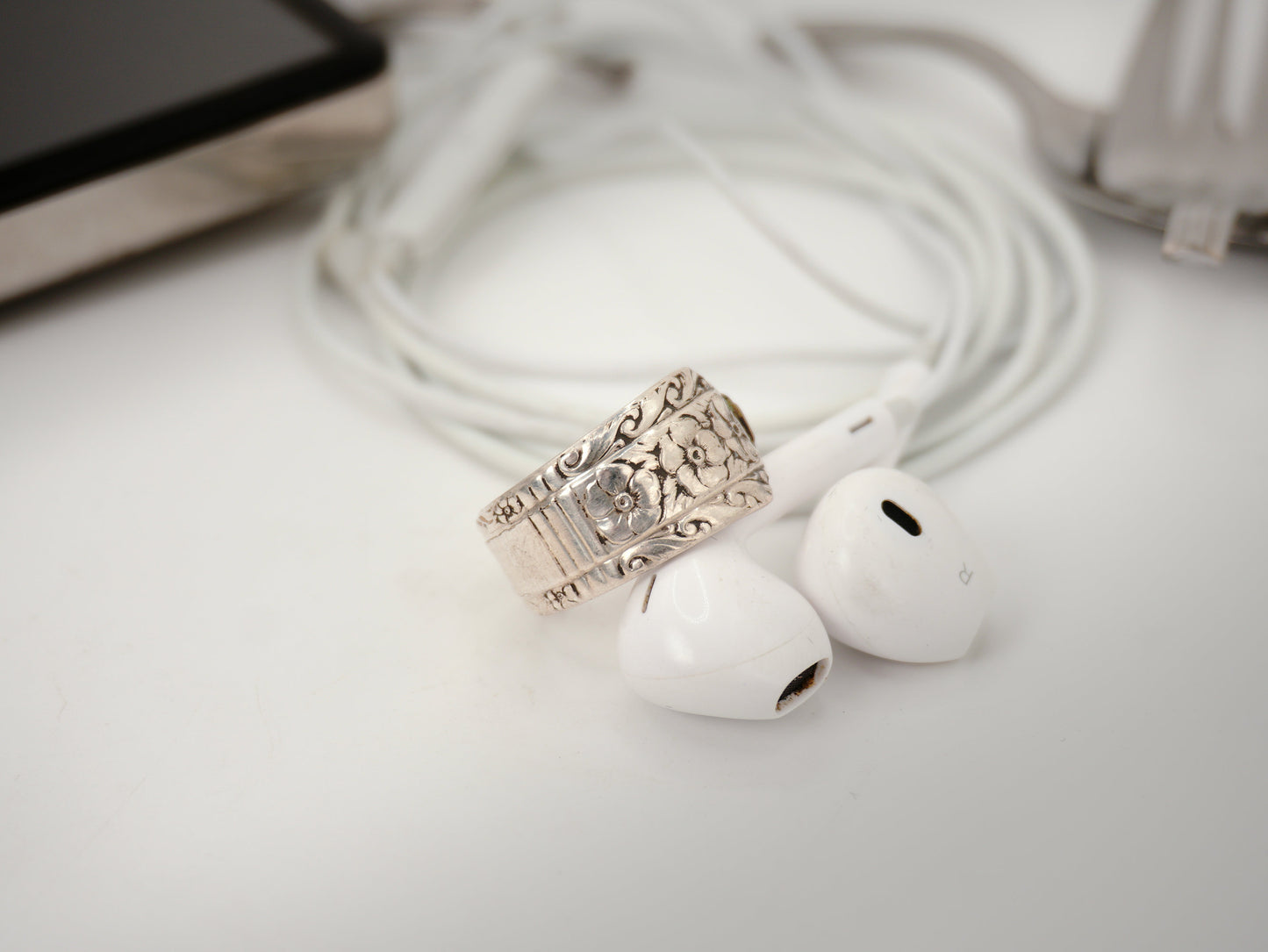 Bague recyclée (taille: 9)