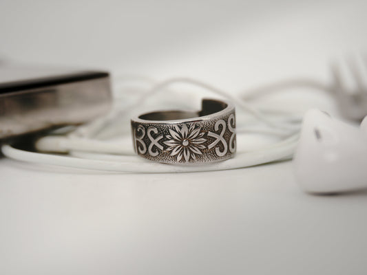 Bague recyclée (taille: 8)