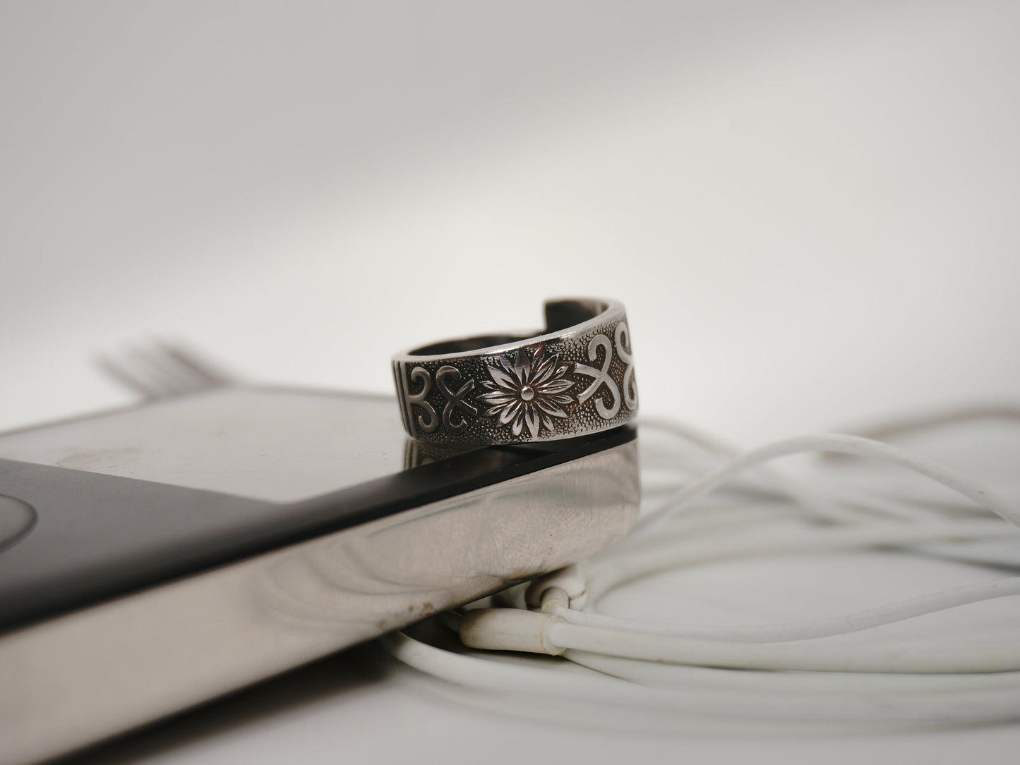 Bague recyclée (taille: 8)