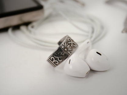 Bague recyclée (taille: 8)