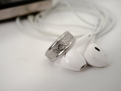 Bague recyclée (taille: 8)