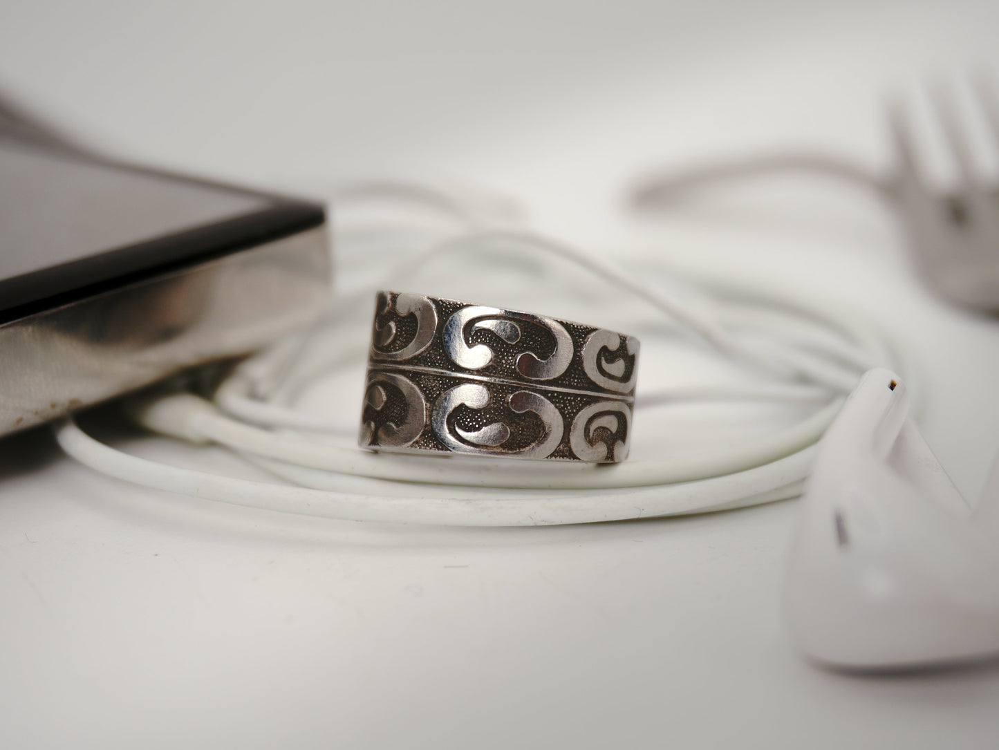 Bague recyclée (taille: 8)