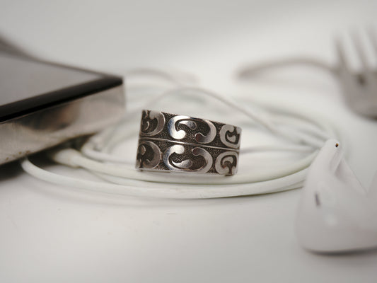 Bague recyclée (taille: 8)