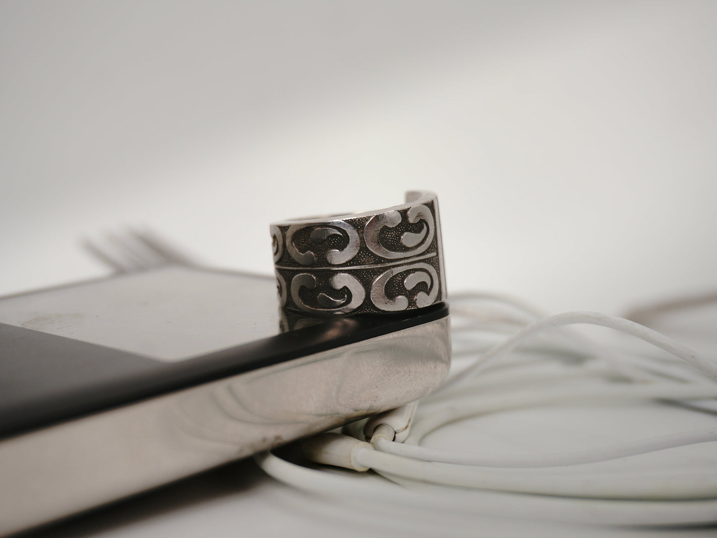 Bague recyclée (taille: 8)