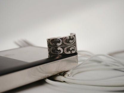 Bague recyclée (taille: 8)