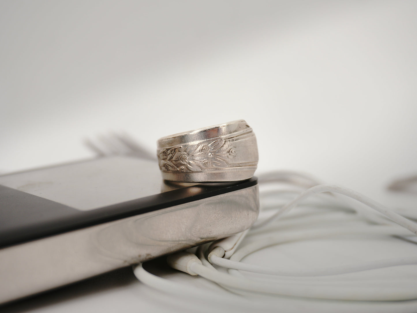 Bague recyclée (taille: 8)