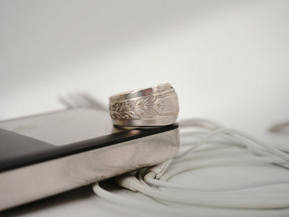 Bague recyclée (taille: 8)