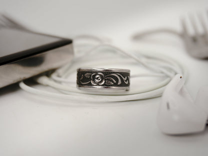 Bague recyclée (taille: 9)