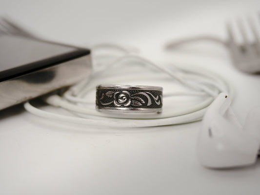 Bague recyclée (taille: 9)