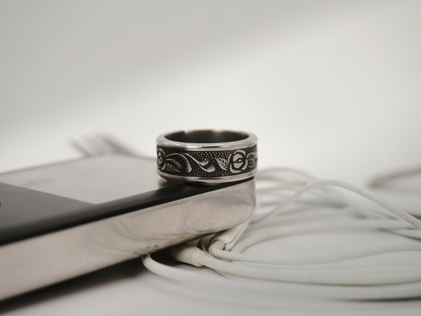 Bague recyclée (taille: 9)