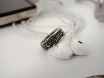 Bague recyclée (taille: 9)