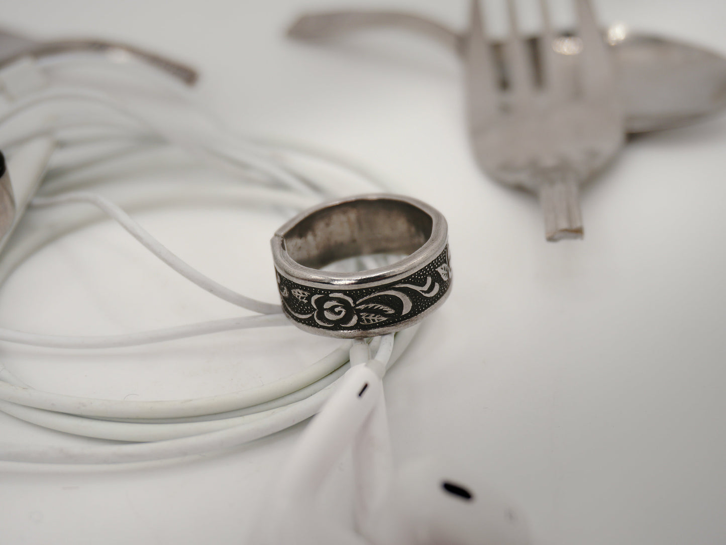 Bague recyclée (taille: 9)
